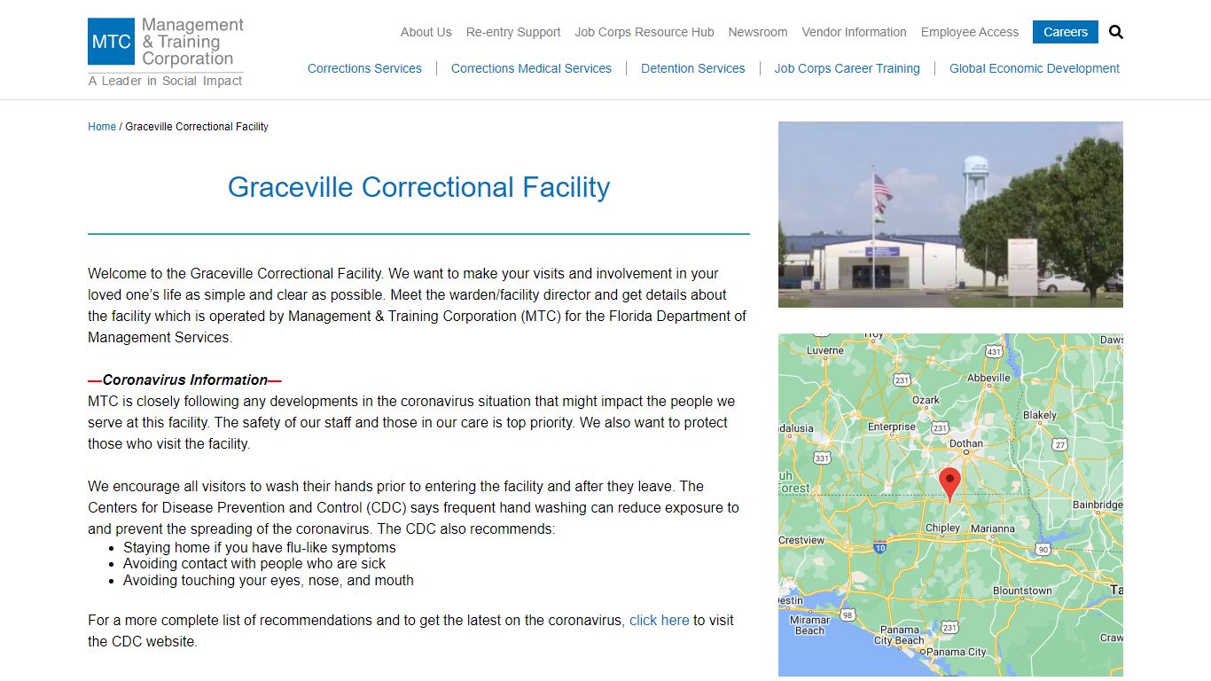 Graceville Correctional Facility - MTC